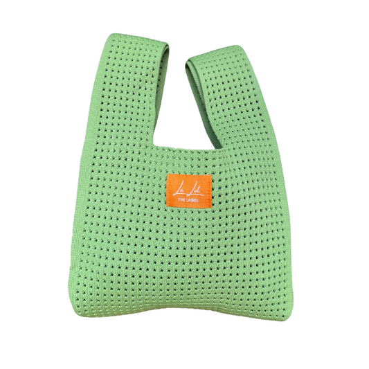 Mini Beach Bag Green