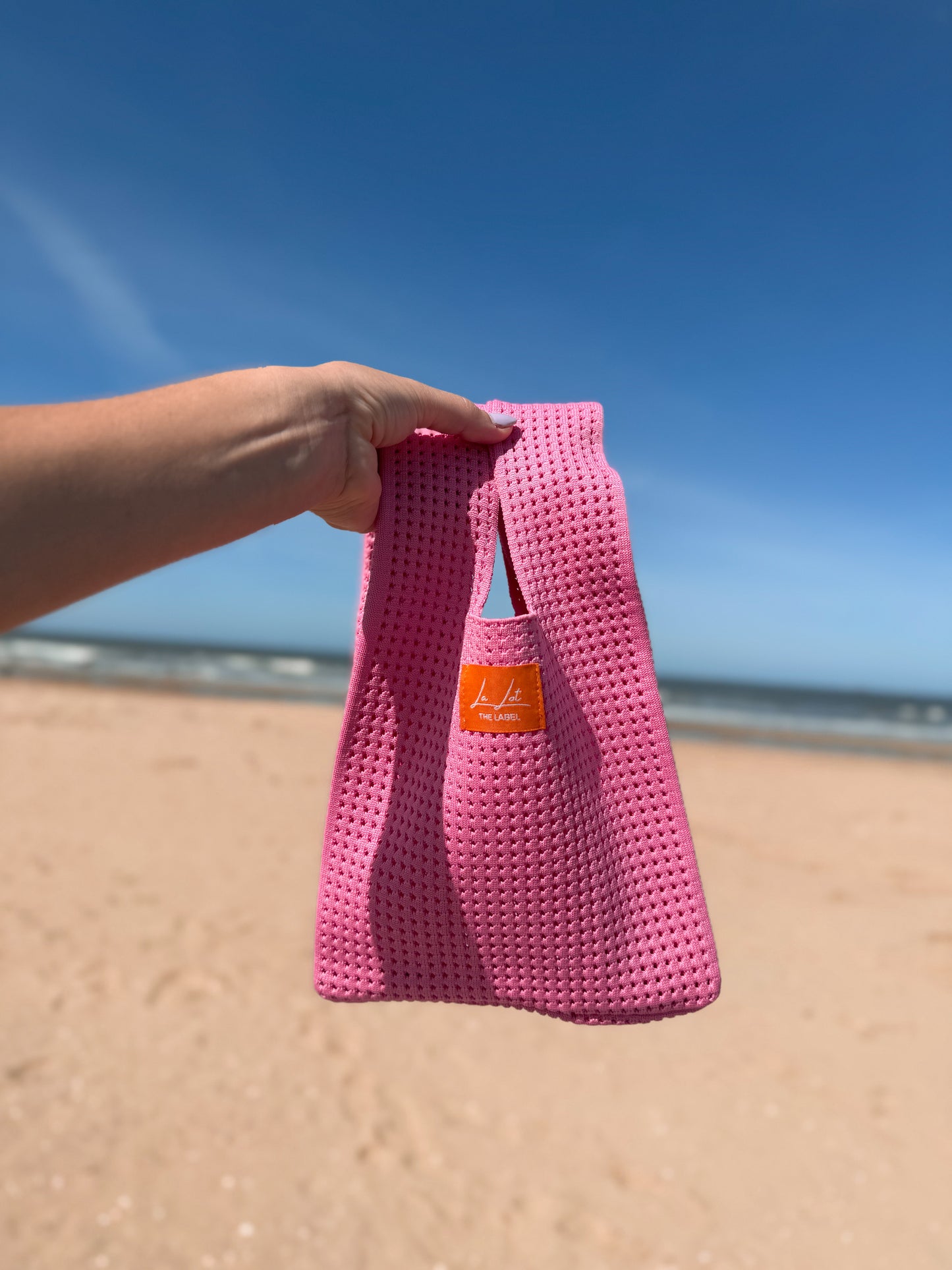 Mini Beach Bag Pink